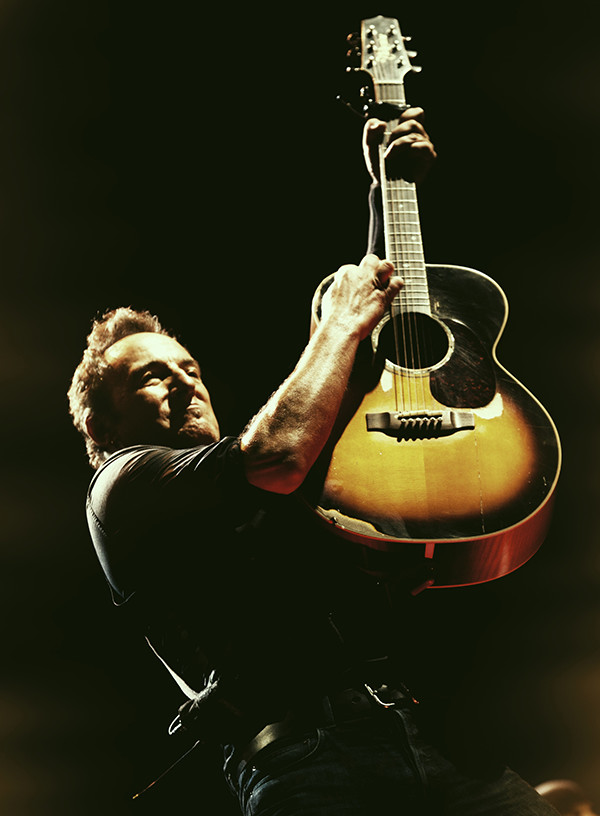 bruce springsteen acoustic guitar takamine